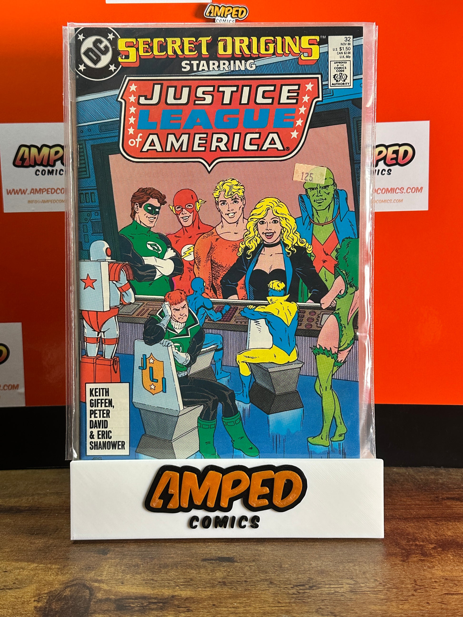 Secret Origins 32 Justice League of America DC Comics 1988
