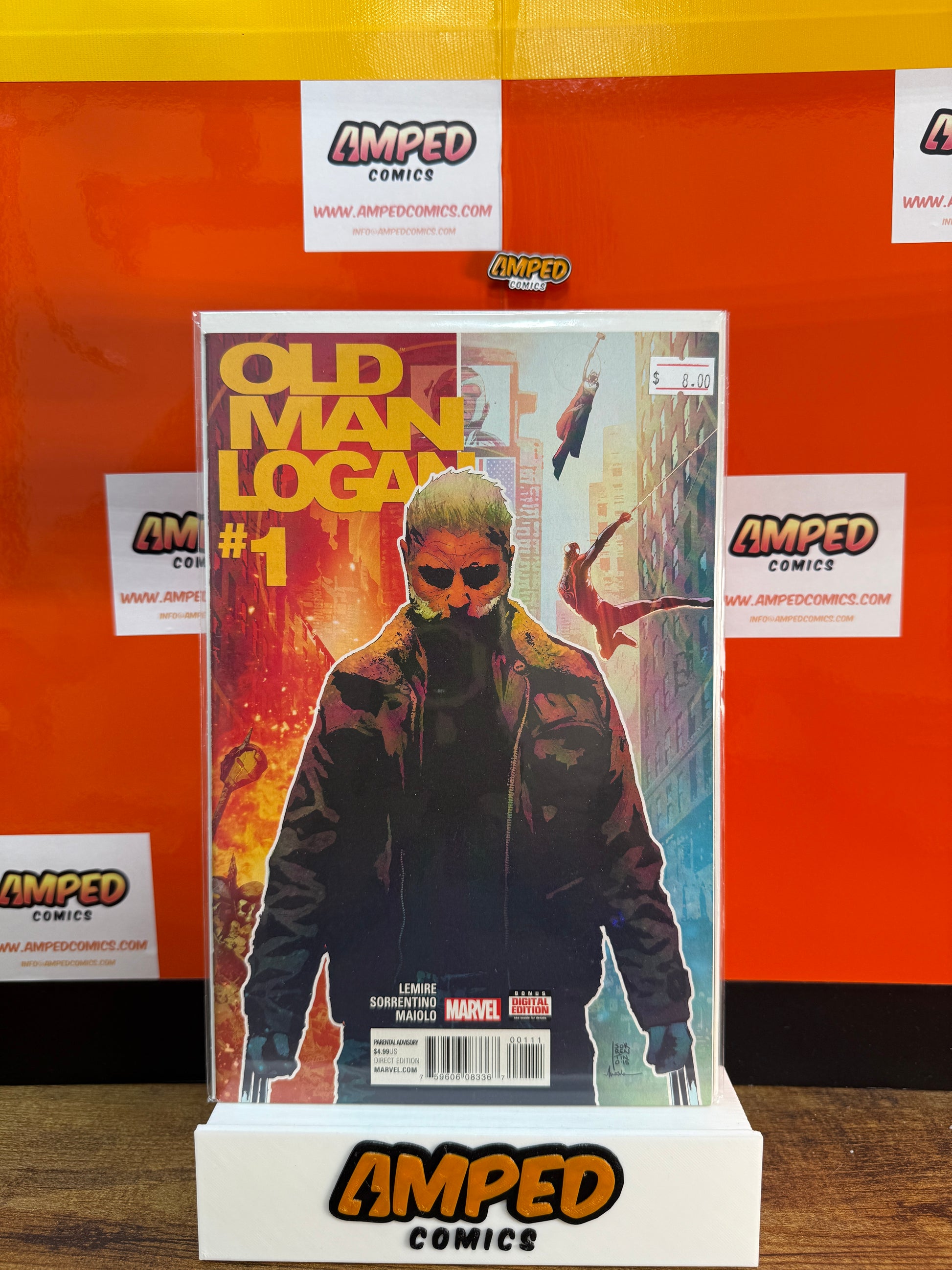 Old Man Logan 1 Marvel 2016 Jeff Lemire Andrea Sorrentino