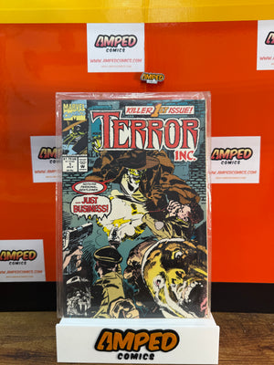 Terror Inc. 1 Marvel Comics July 1992 Killer 1st Issue