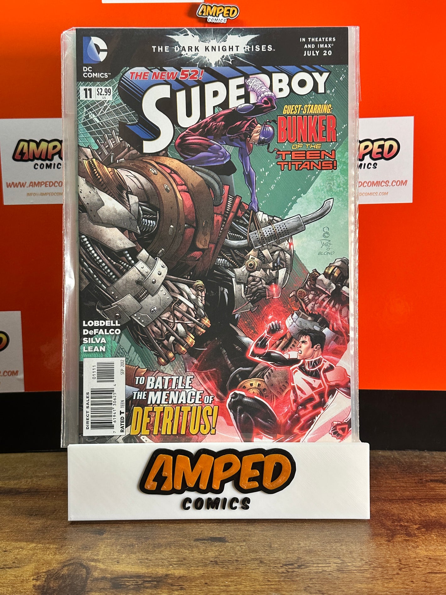 Superboy 11 DC Comics The New 52 Guest-Starring Bunker