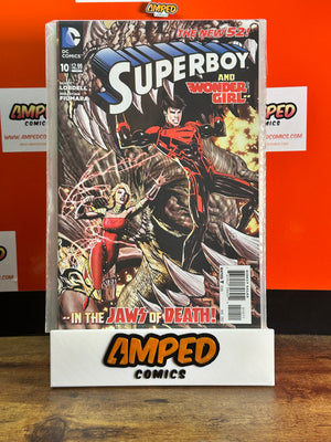 Superboy 10 DC Comics The New 52 Wonder Girl Appearance