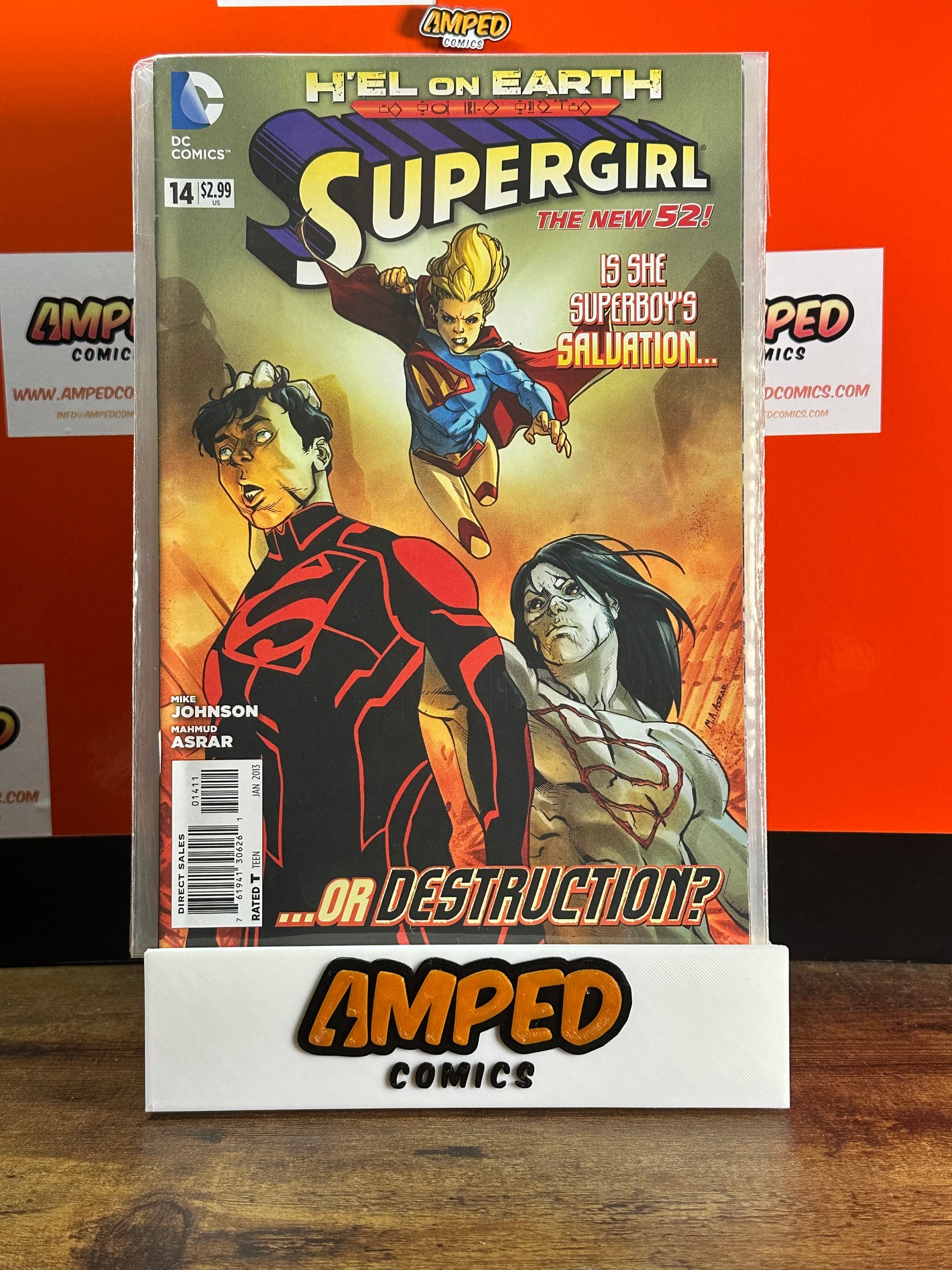 Supergirl 14 (2013) DC Comics - Hel on Earth Crossover