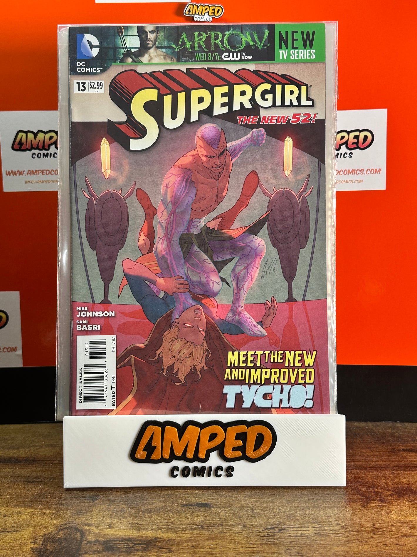 Supergirl 13 (2012) DC Comics The New 52 Tycho Appearance