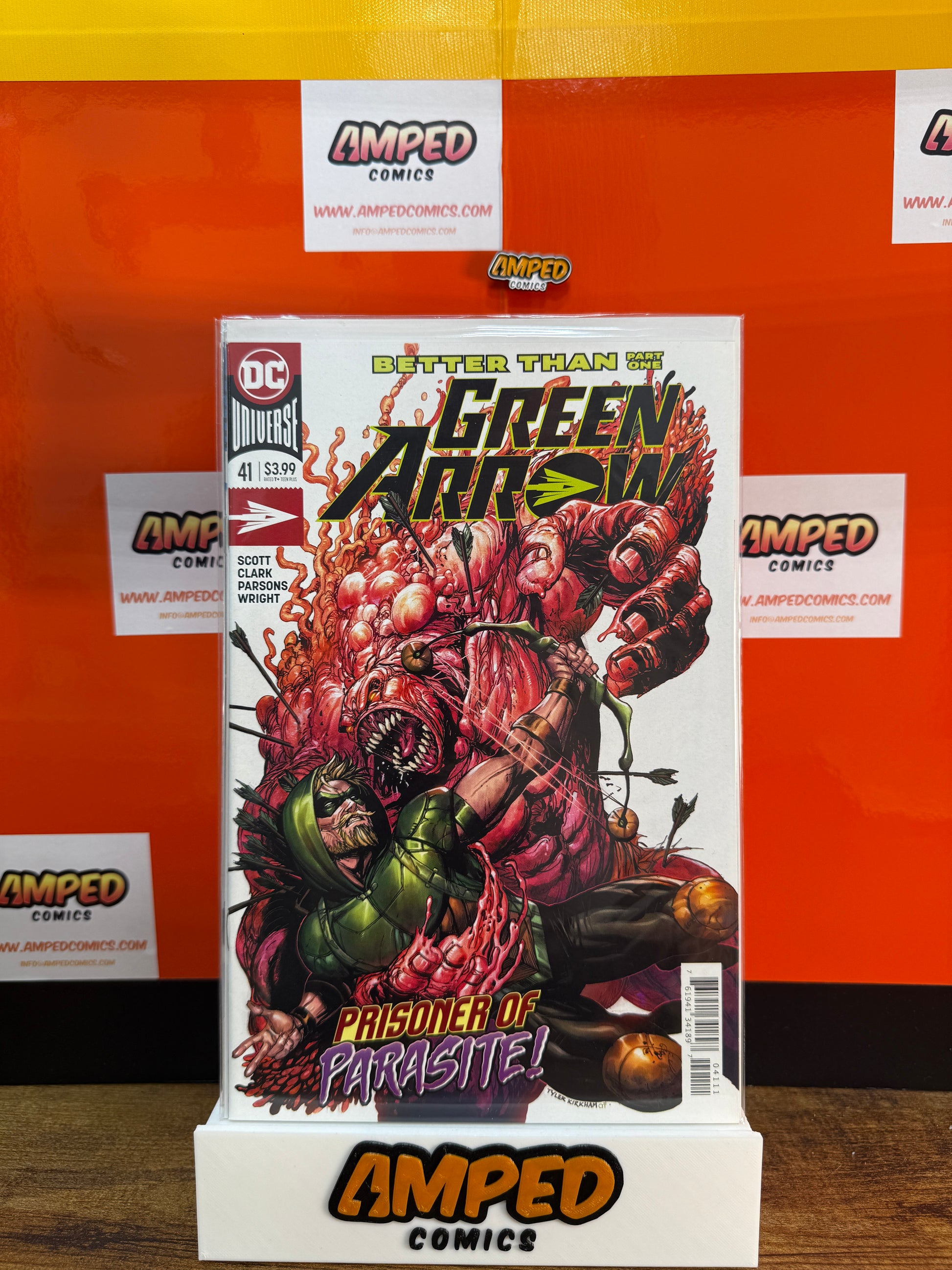 Green Arrow 41 DC Comics Prisoner of Parasite Part One