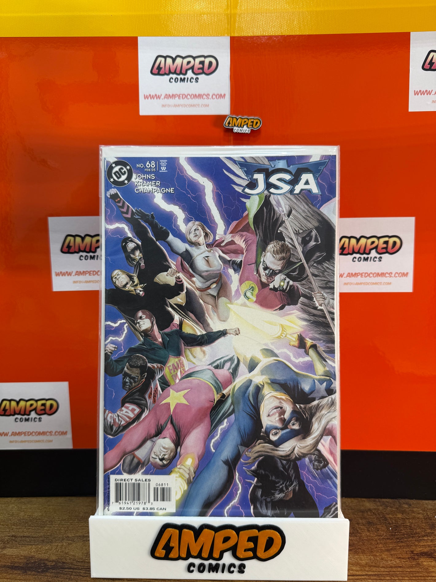 JSA 68 DC Comics 2005 Johns Kramer Champagne