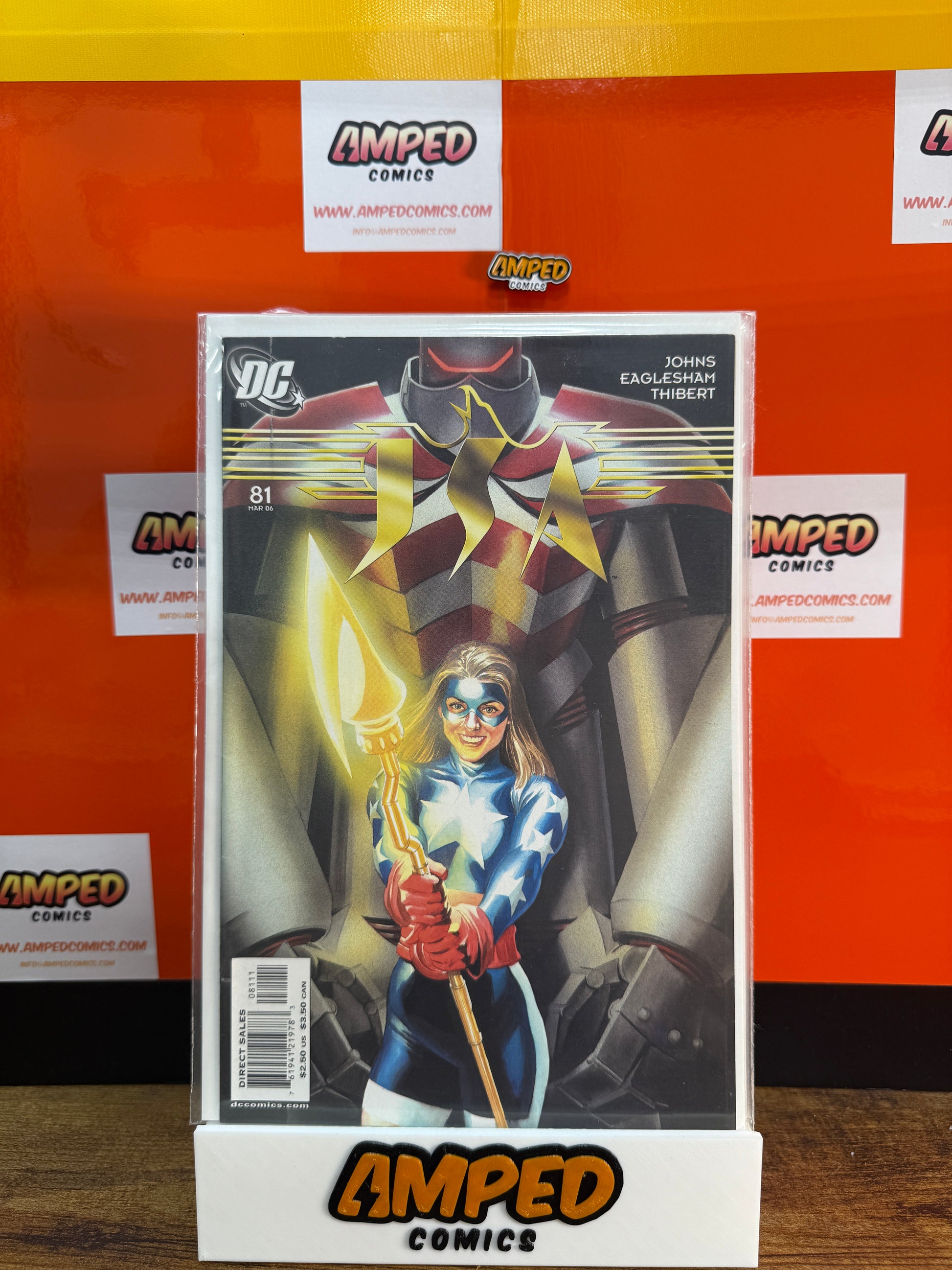 JSA 81 DC Comics March 2006 Johns Eaglesham Thibert