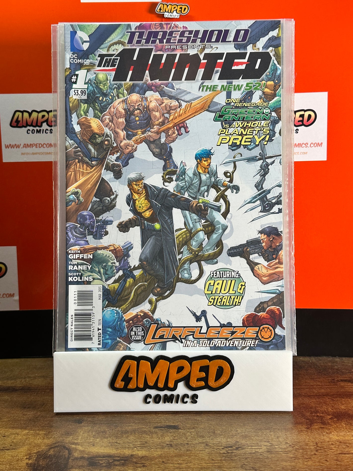 Threshold Presents The Hunted 1 DC Comics 2013