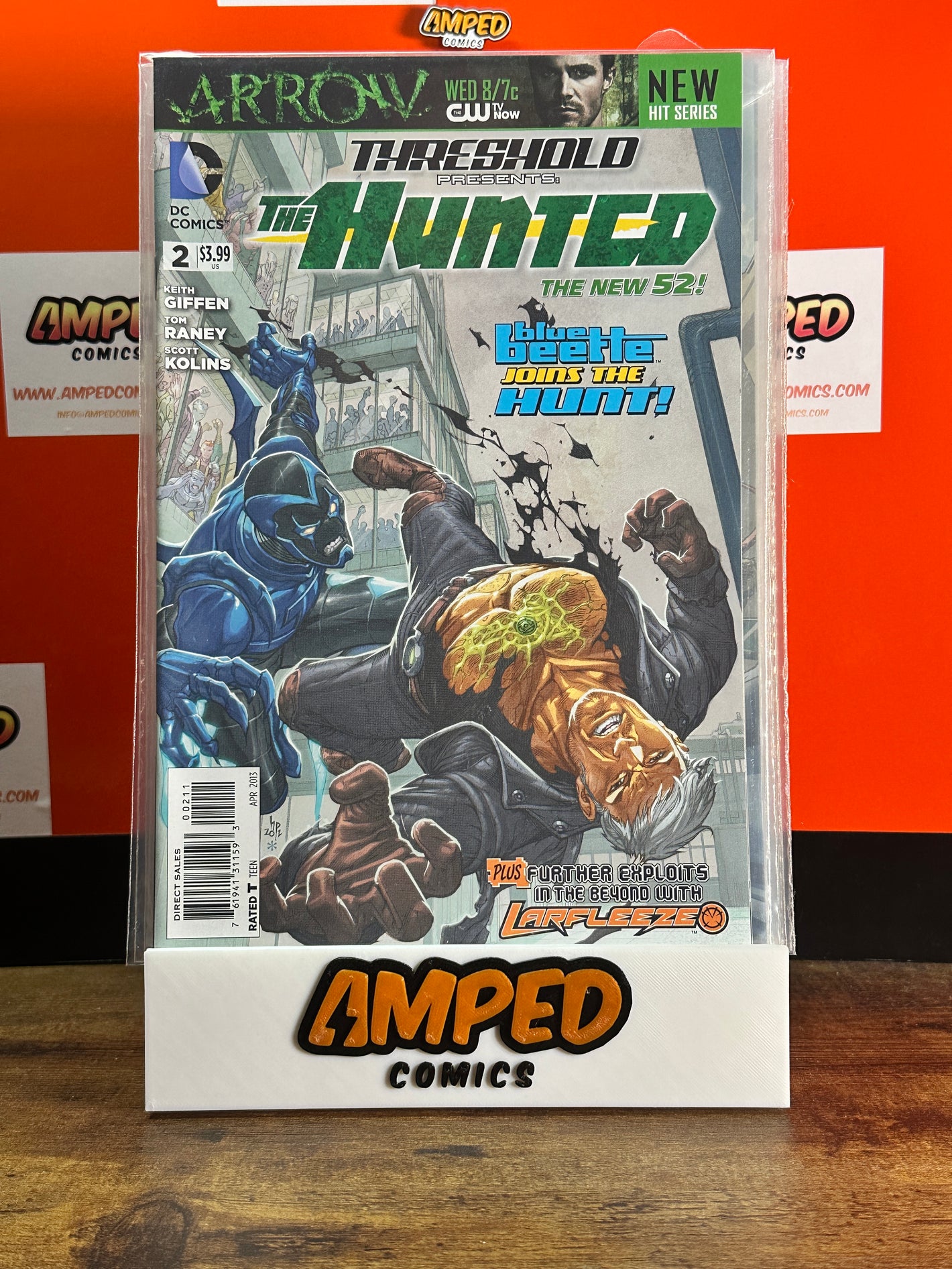 The Hunted 2 DC Comics 2013 Blue Beetle Joins the Hunt