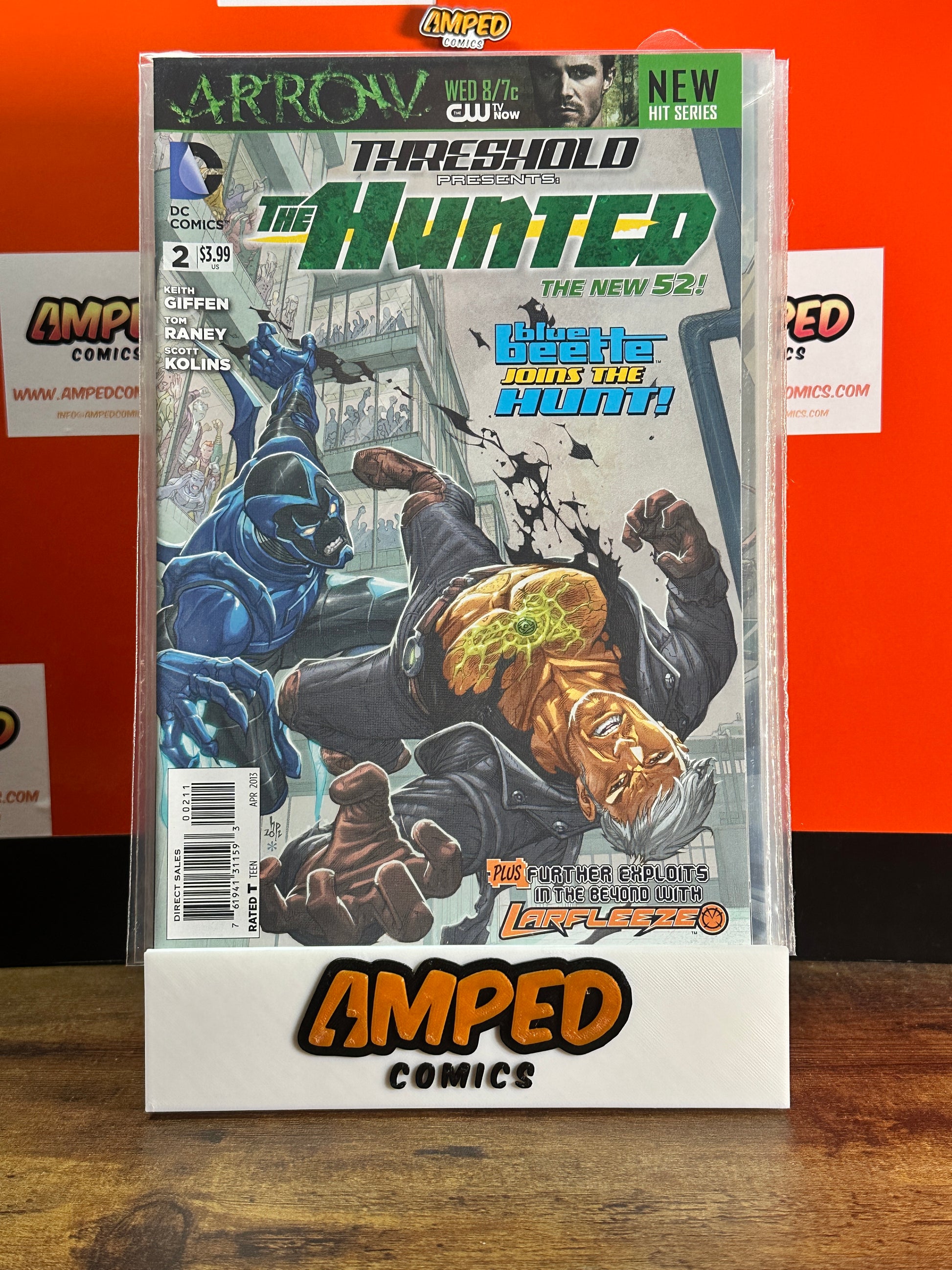 The Hunted 2 DC Comics 2013 Blue Beetle Joins the Hunt