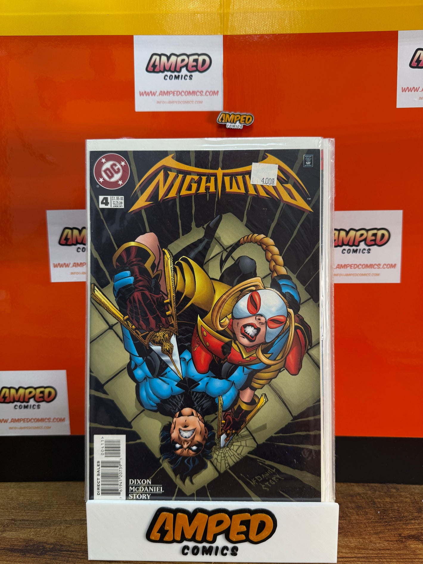 Nightwing 4 DC Comics 1996 Dixon McDaniel Story