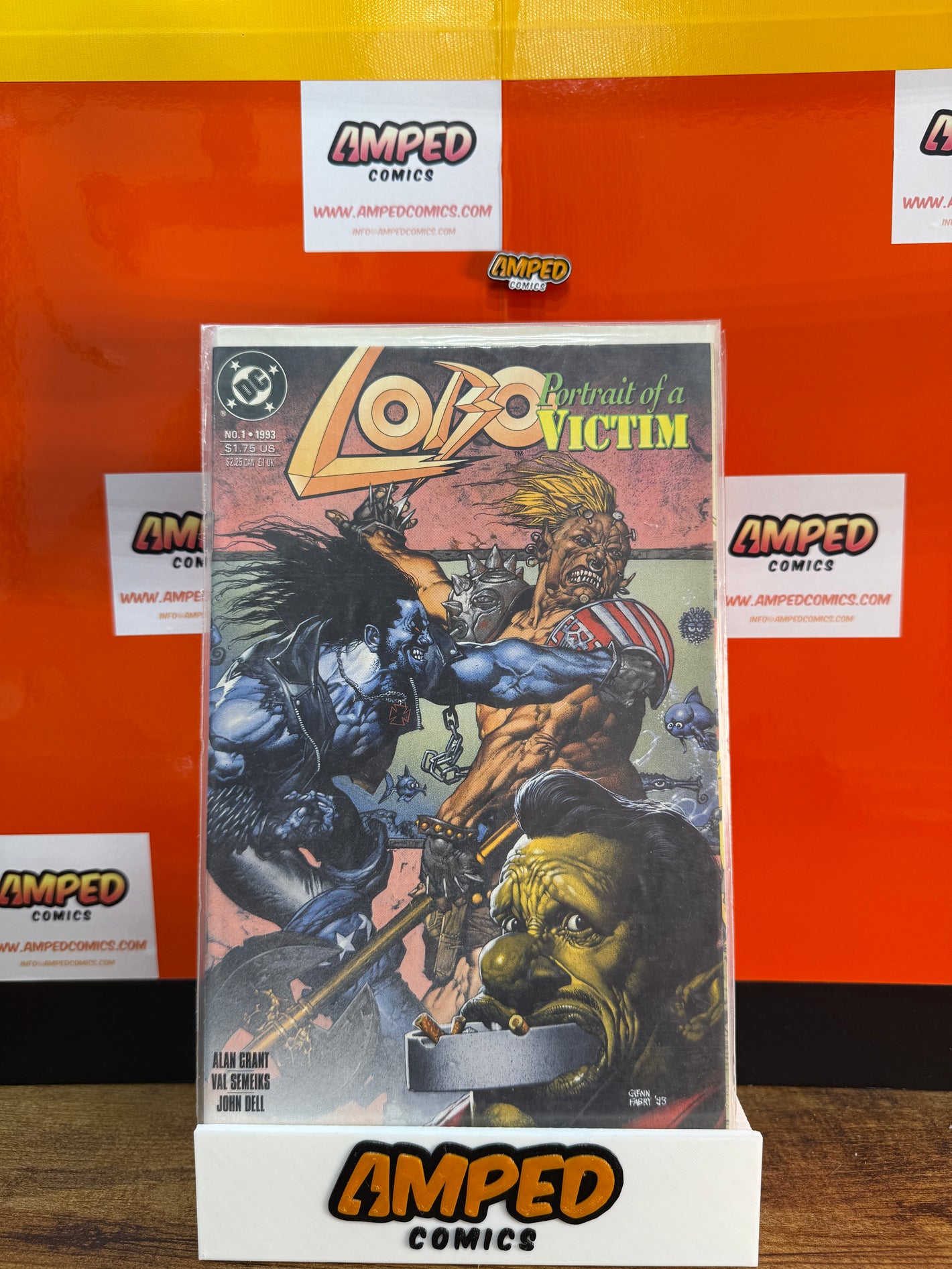 Lobo Portrait of a Victim 1 (1993) DC Comics