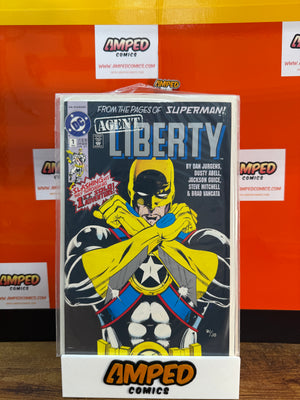 Agent Liberty 1 (1992) DC Comics - Superman Spin-Off