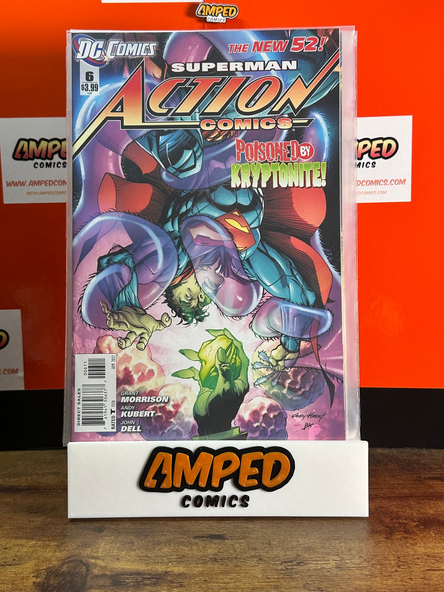 Action Comics 6 (2012) DC The New 52 Poisoned by Kryptonite