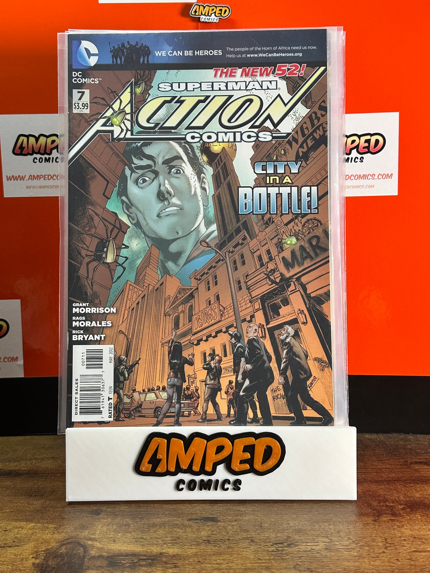 Action Comics 7 (2012) DC Comics - Superman City in a Bottle