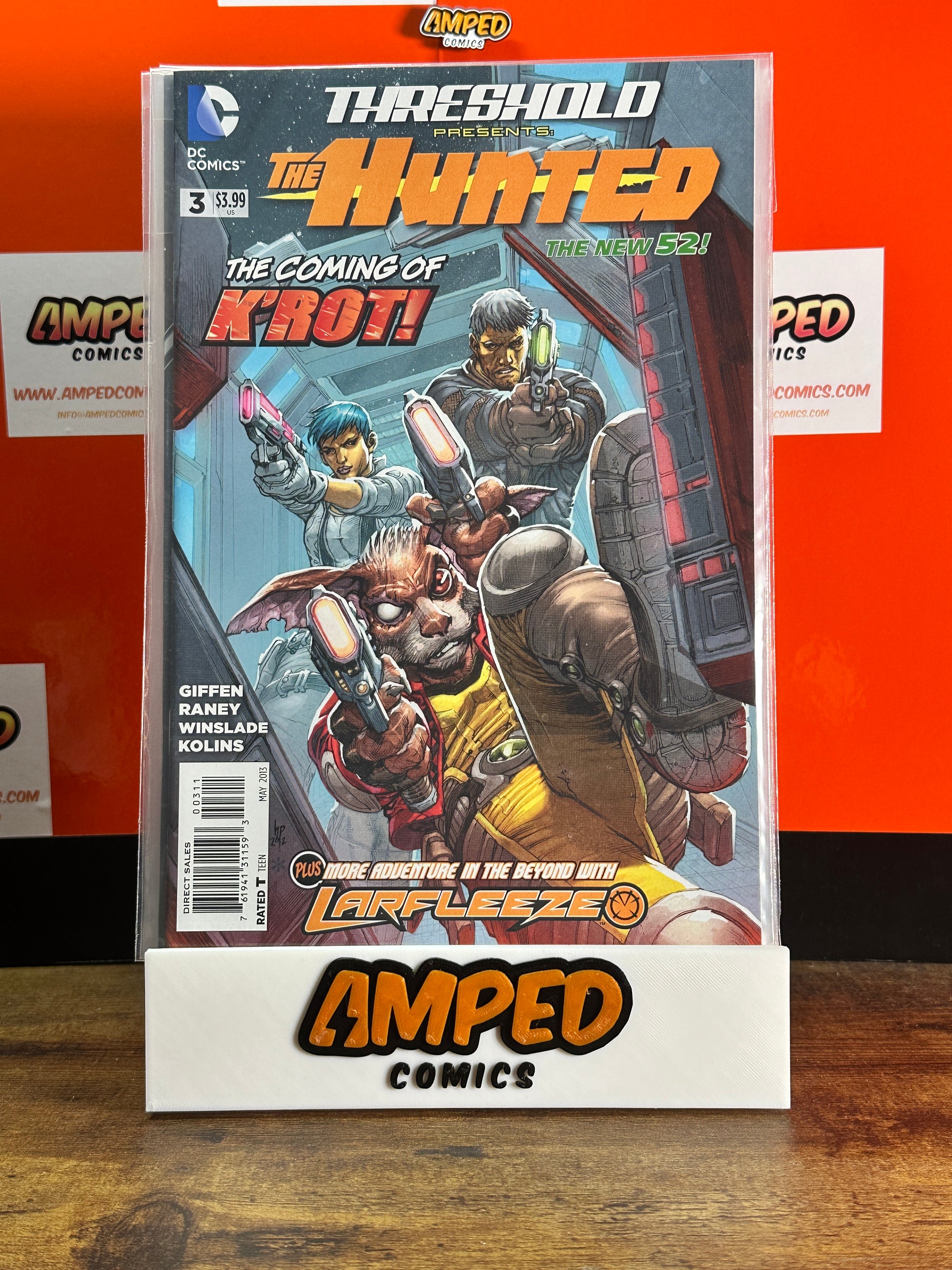 Threshold Presents The Hunted 3 DC Comics 2013