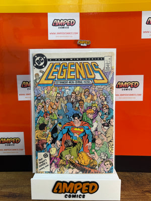 Legends 2 DC Comics 1986 Mini-Series Superman Batman Ostrander