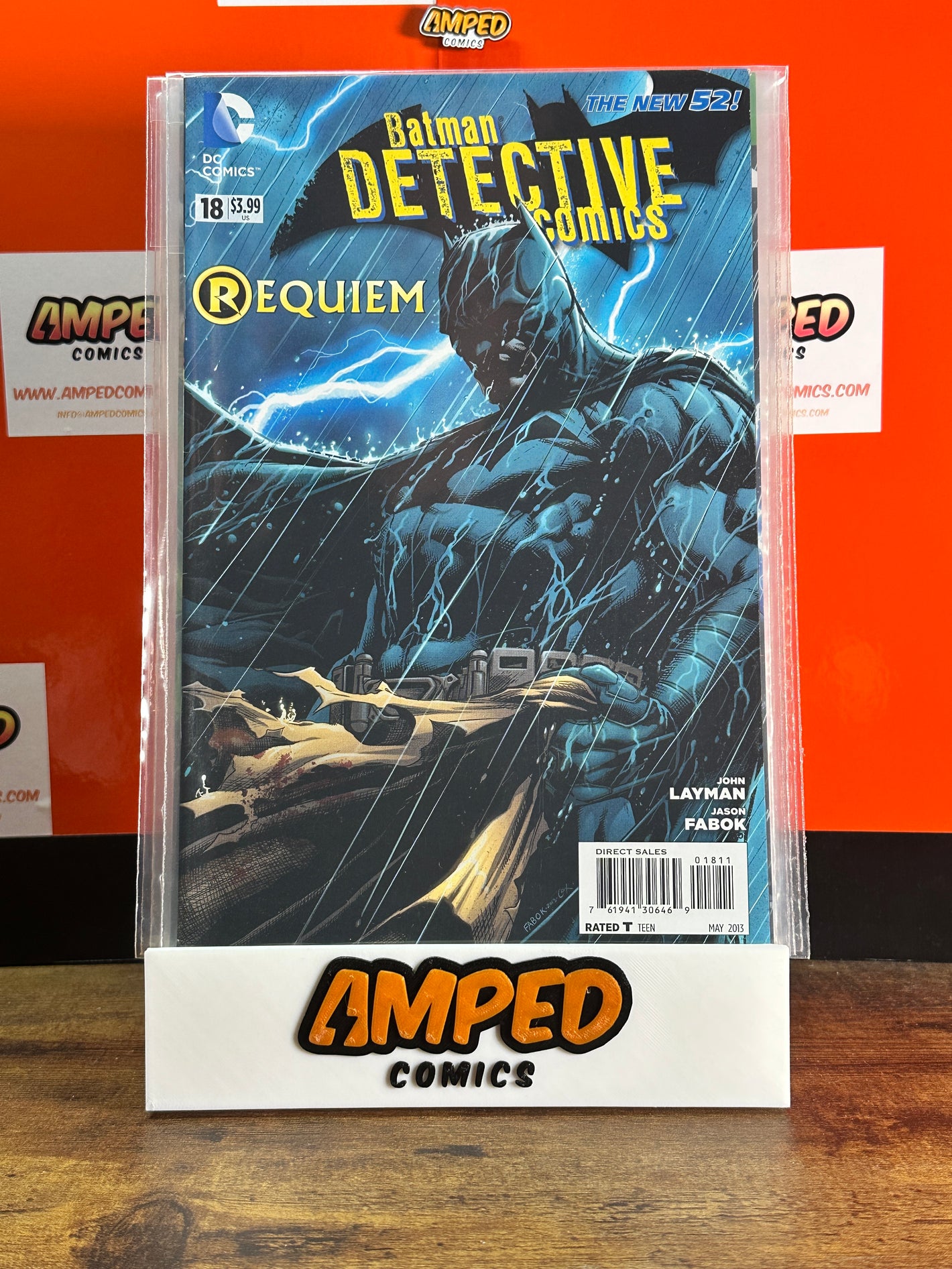 Batman Detective Comics 18 Requiem DC Comics May 2013