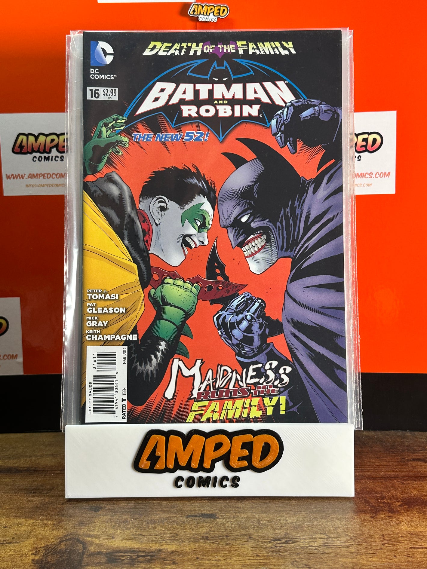 Batman and Robin 16 DC Comics The New 52 Death of the Family