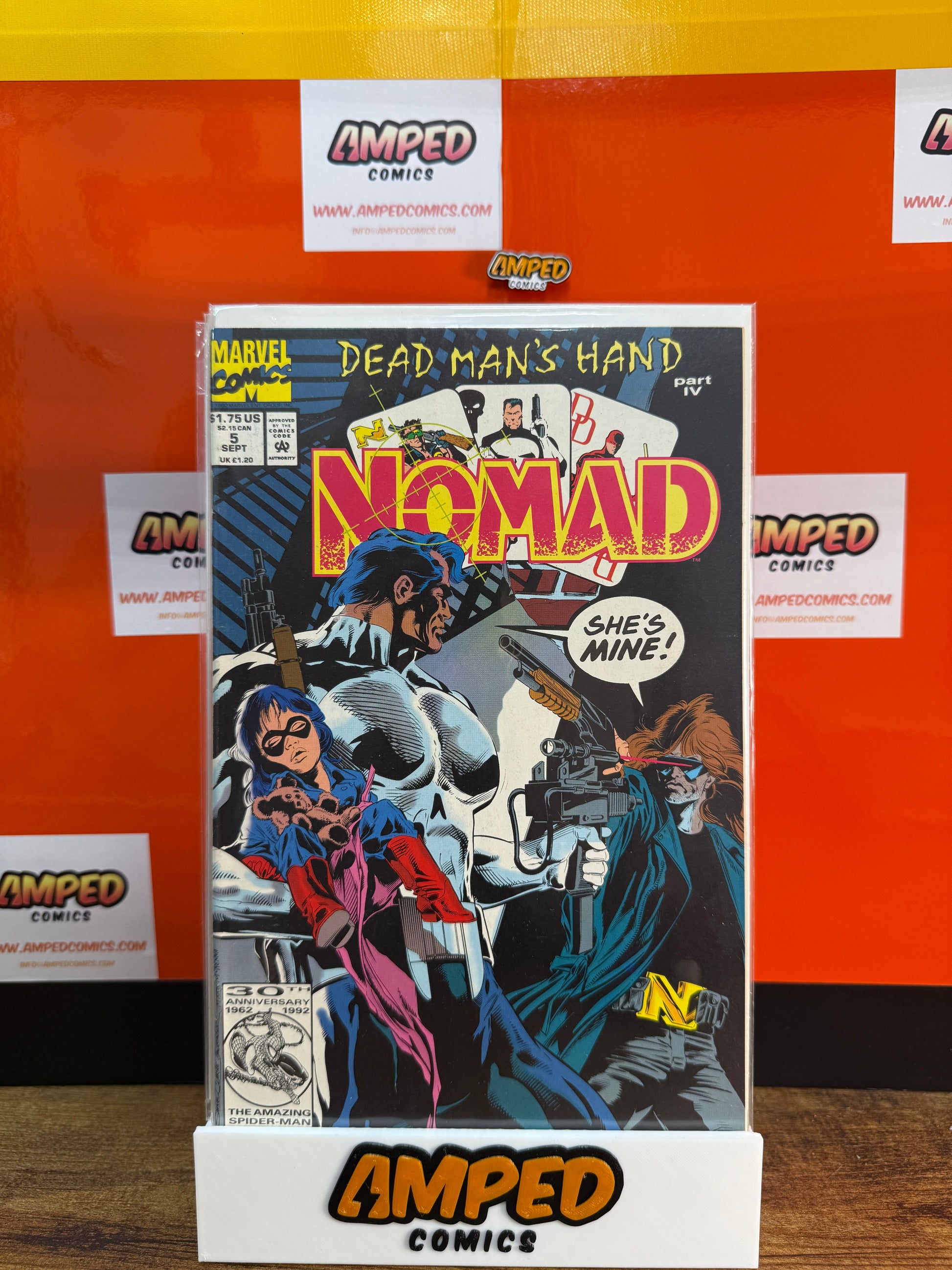 Nomad 5 Dead Mans Hand Part IV Marvel Comics 1992