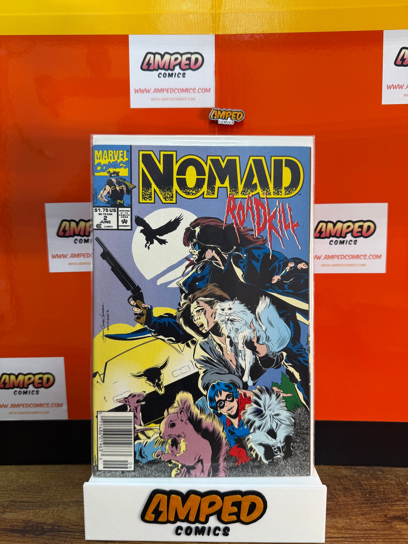 Nomad 2 Marvel Comics June 1992 Roadkill Cover