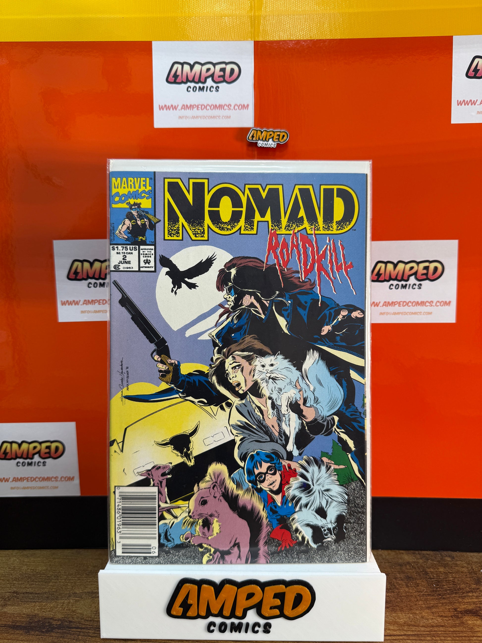 Nomad 2 Marvel Comics June 1992 Roadkill Cover