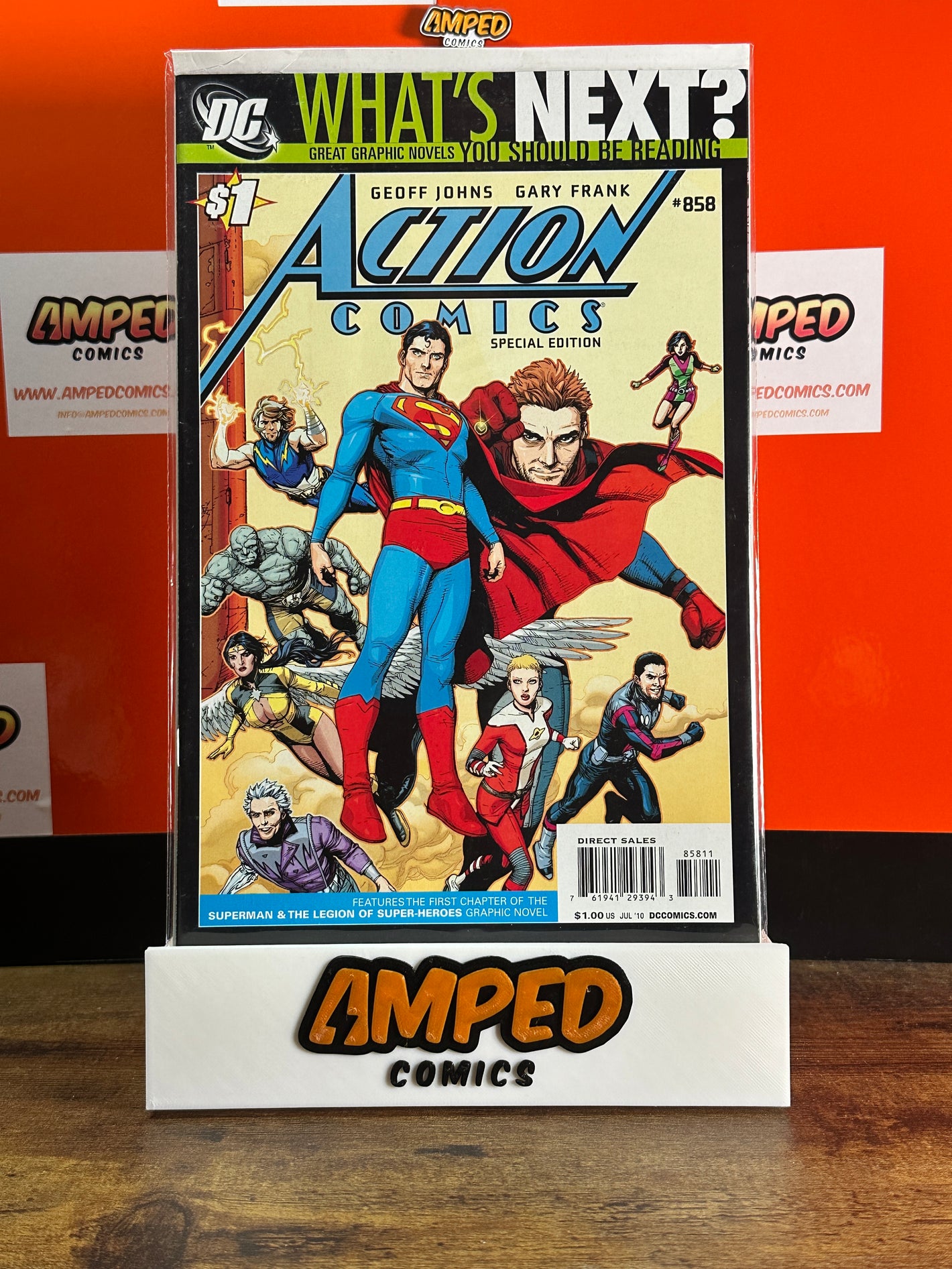 Action Comics 858 $1 Special Edition DC Comics 2008 Geoff Johns