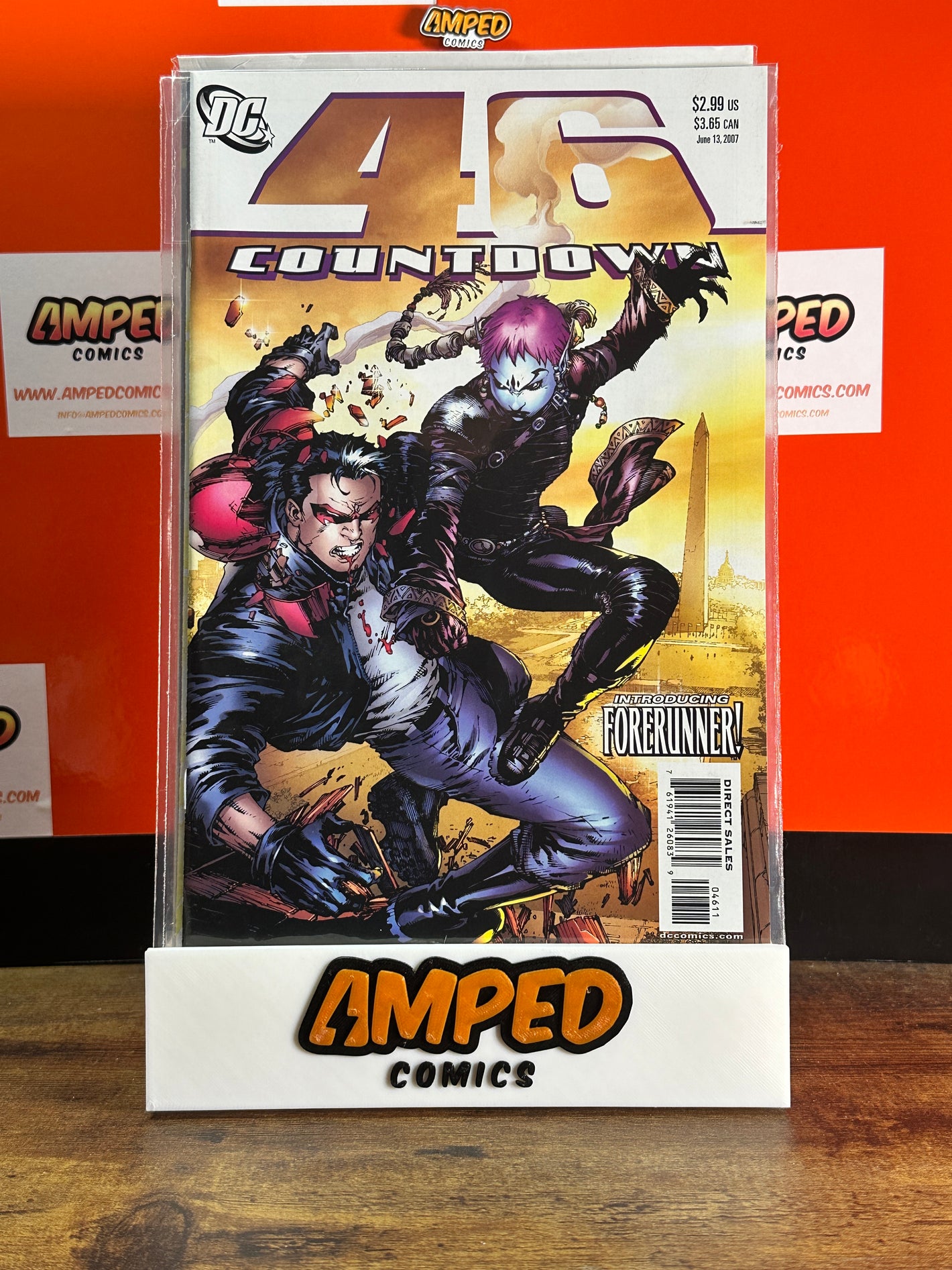 Countdown 46 DC Comics June 2007 Introducing Forerunner
