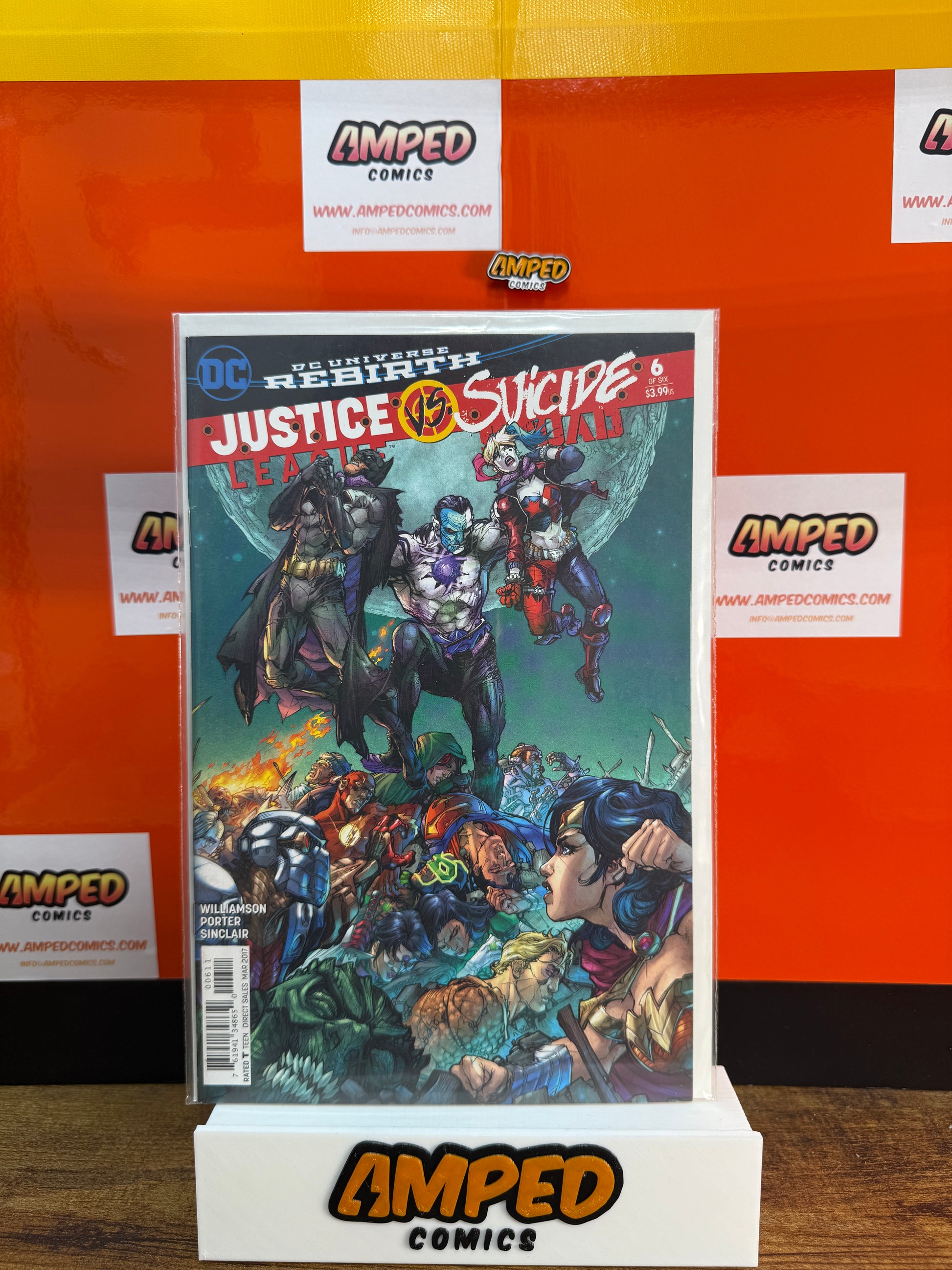 Justice League vs. Suicide Squad 6 DC Rebirth 2017