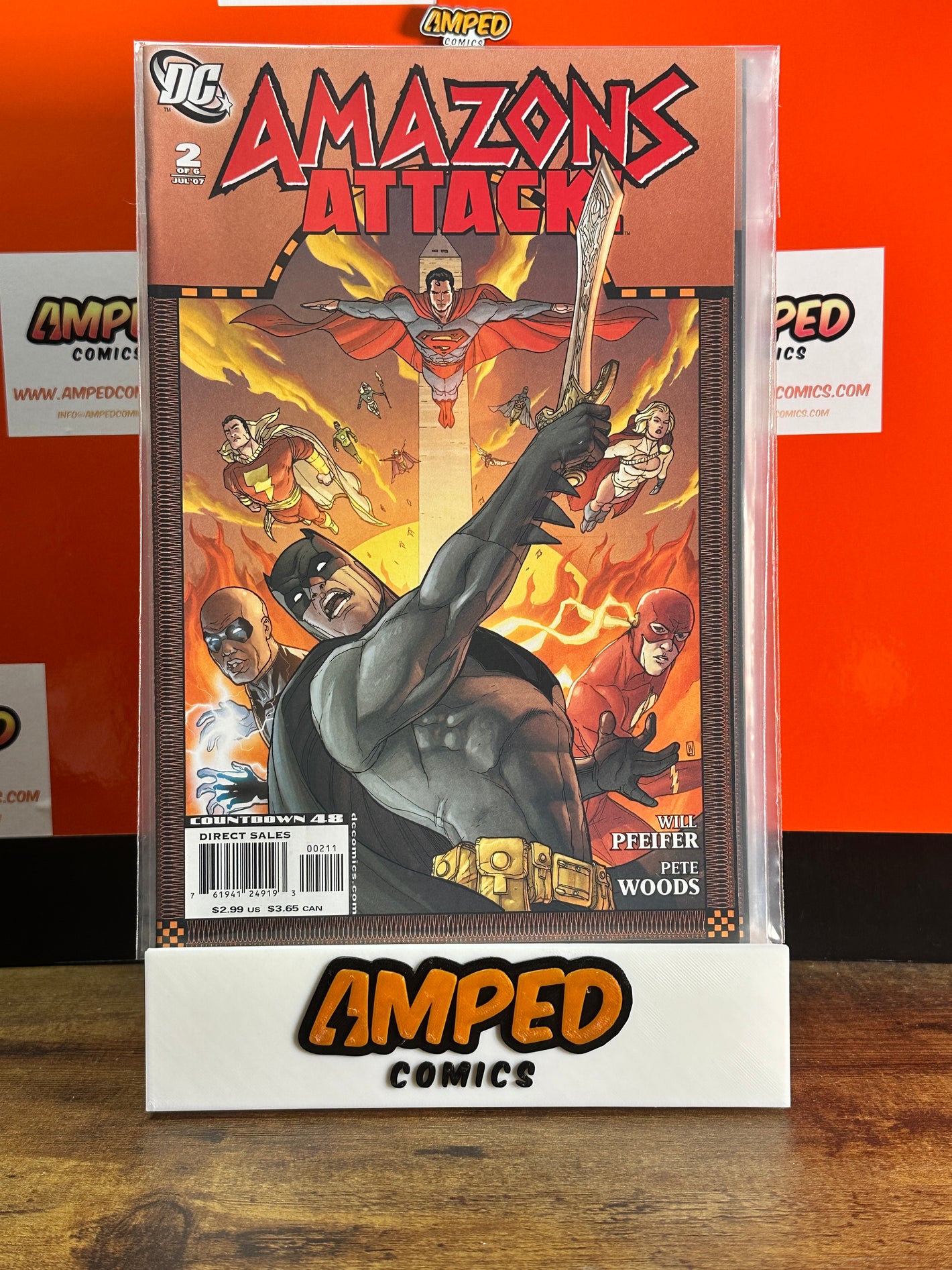 Amazons Attack 2 (July 2007) DC Comics by Pfeifer Woods