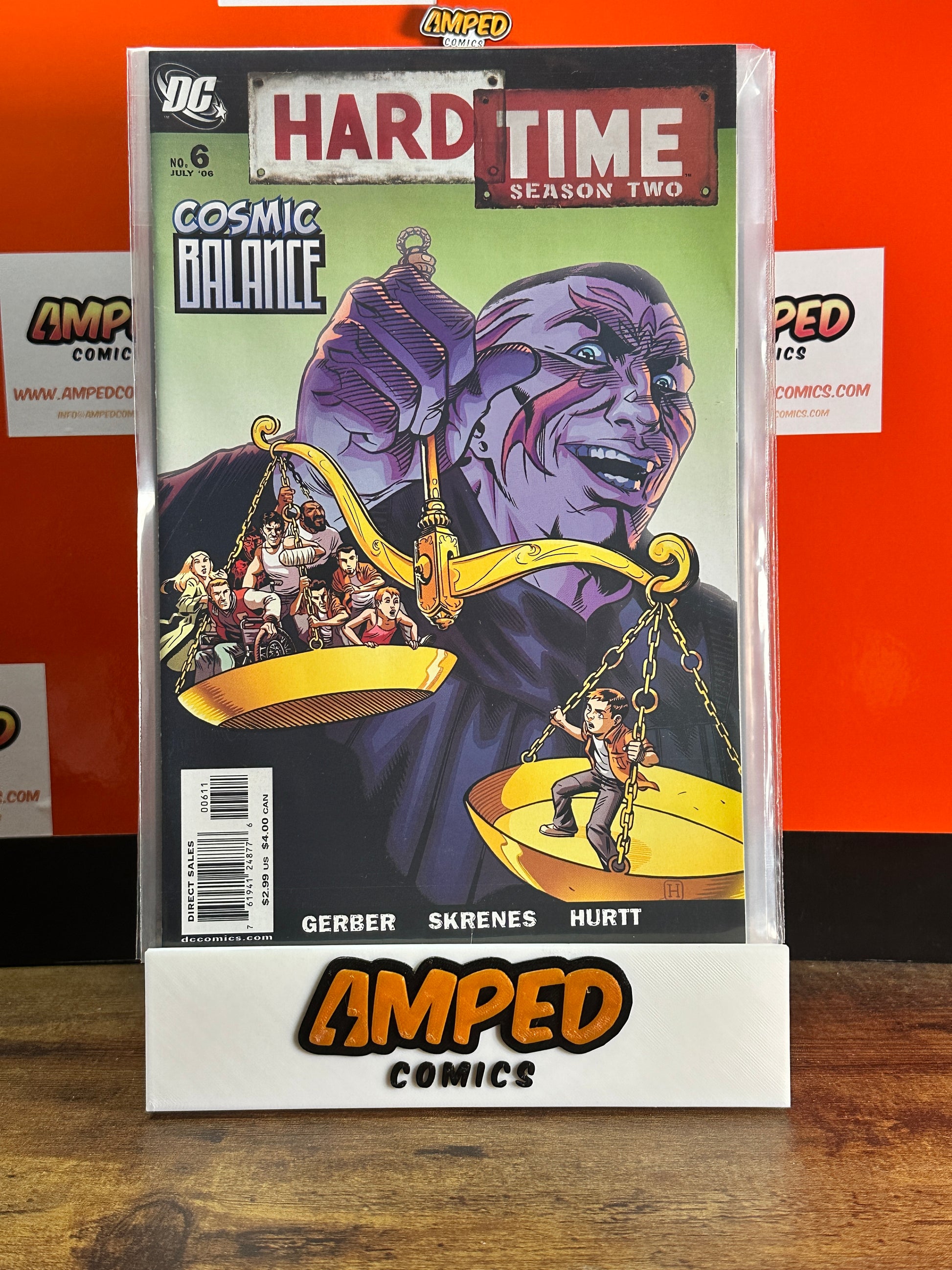 Hard Time Season Two 6 DC Comics July 2006 Cosmic Balance