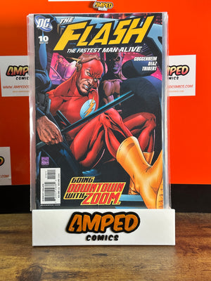 The Flash 10 (May 2007) DC Comics - Going Downtown with Zoom