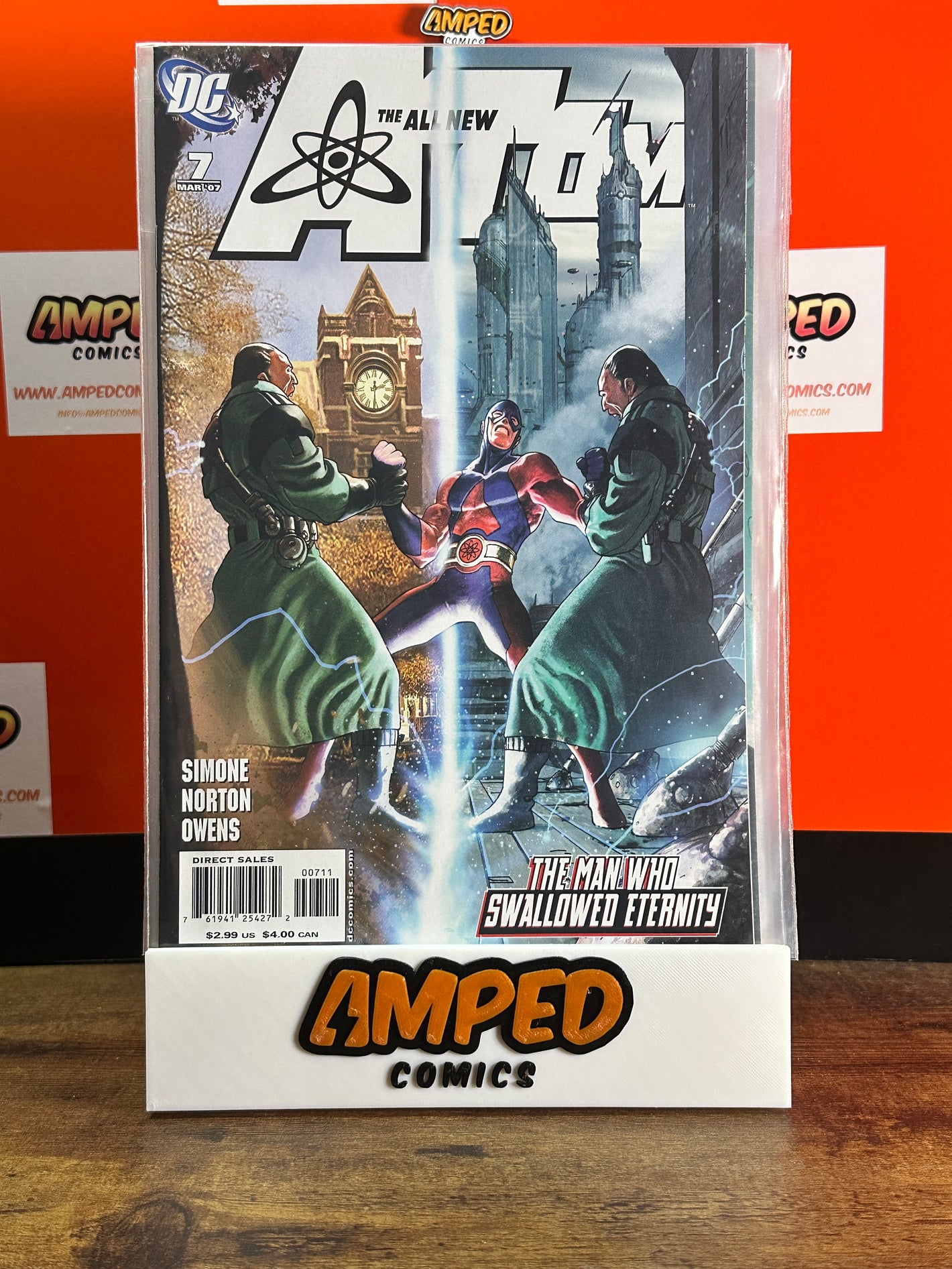 The All New Atom 7 DC Comics 2007 The Man Who Swallowed Eternity