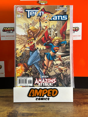 Teen Titans 48 (Aug 2007) DC Comics - When Amazons Attack
