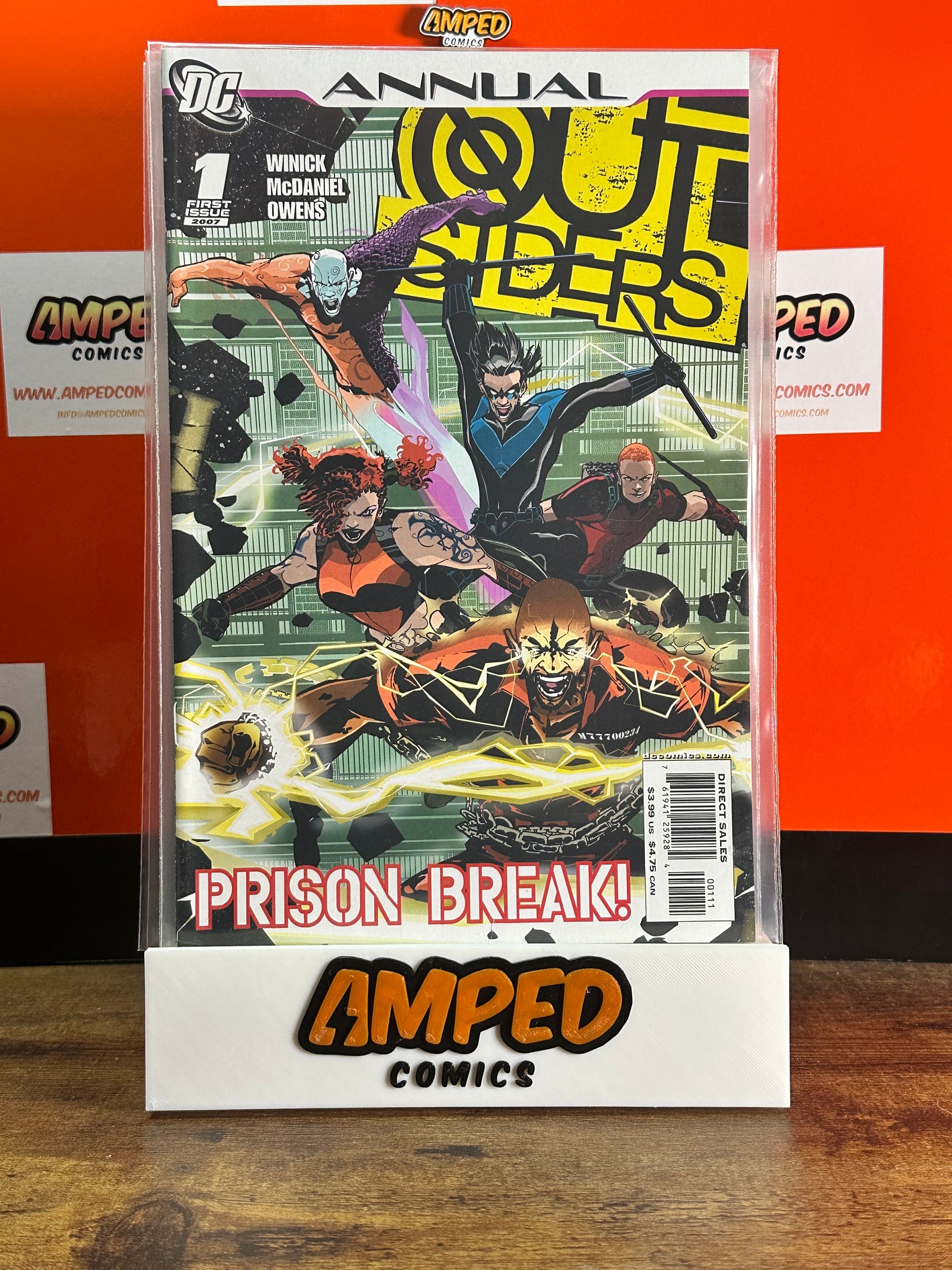 Outsiders Annual 1 (2007) DC Comics - First Issue