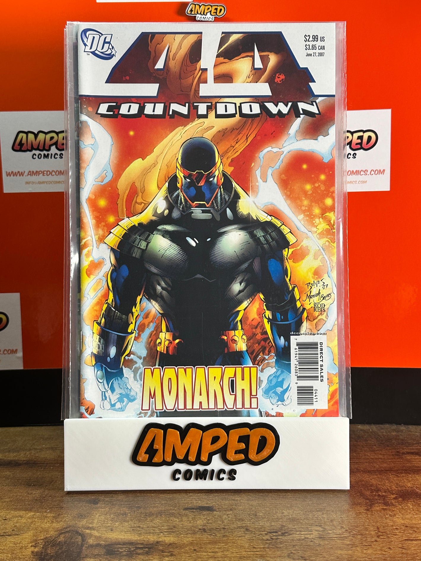 Countdown 44 DC Comics June 2007 Monarch Appearance