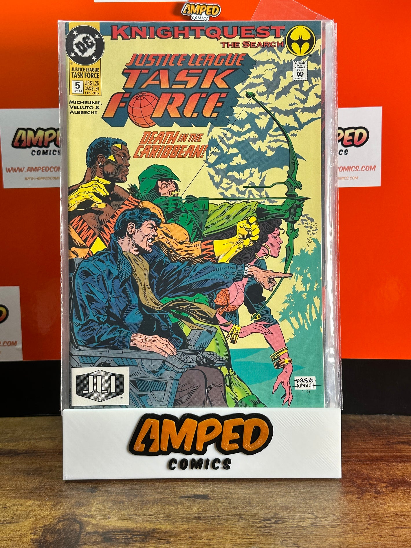Justice League Task Force 5 DC Comics 1993 KnightQuest