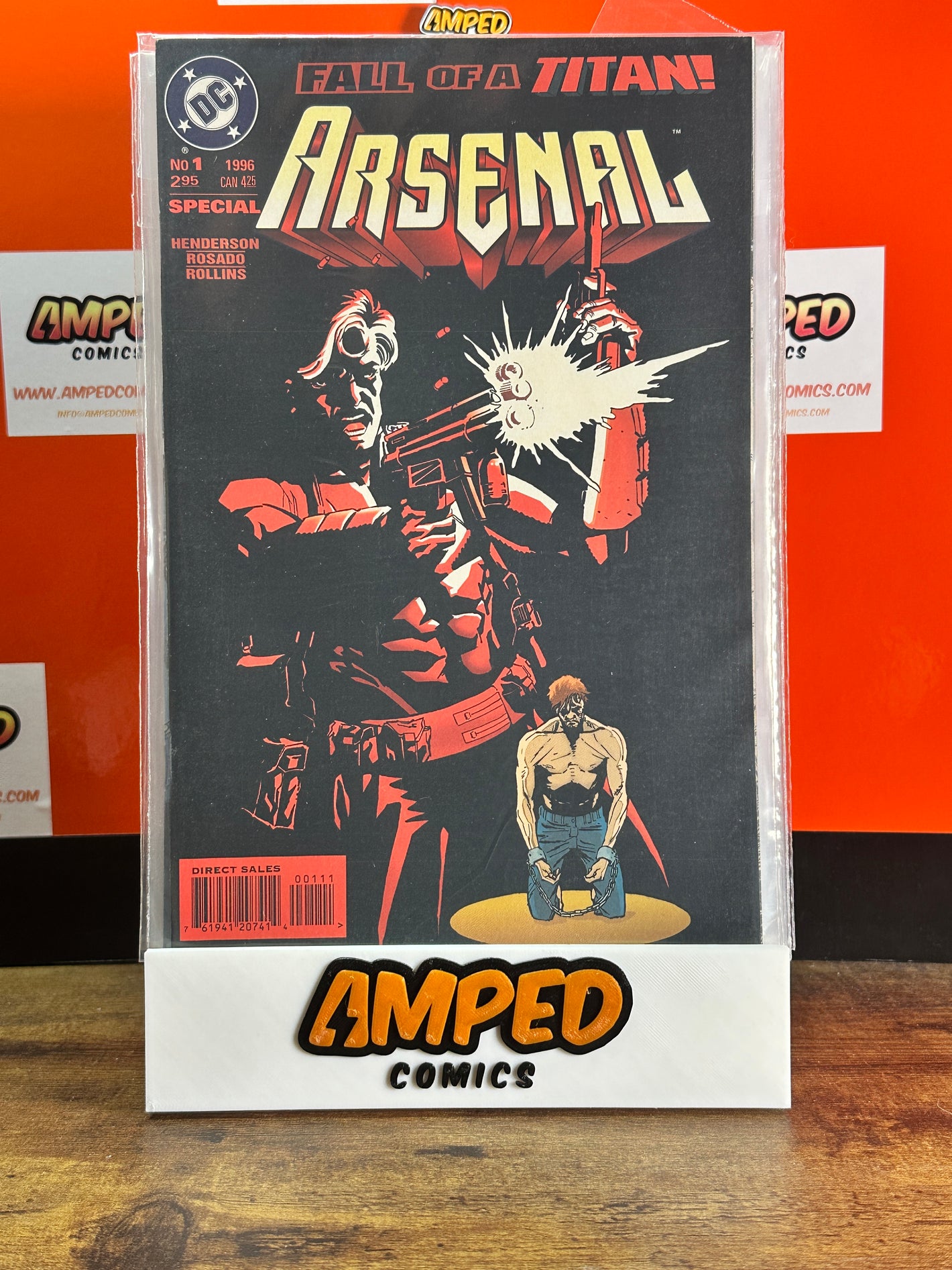 Arsenal 1 (1996) DC Comics Special - Fall of a Titan
