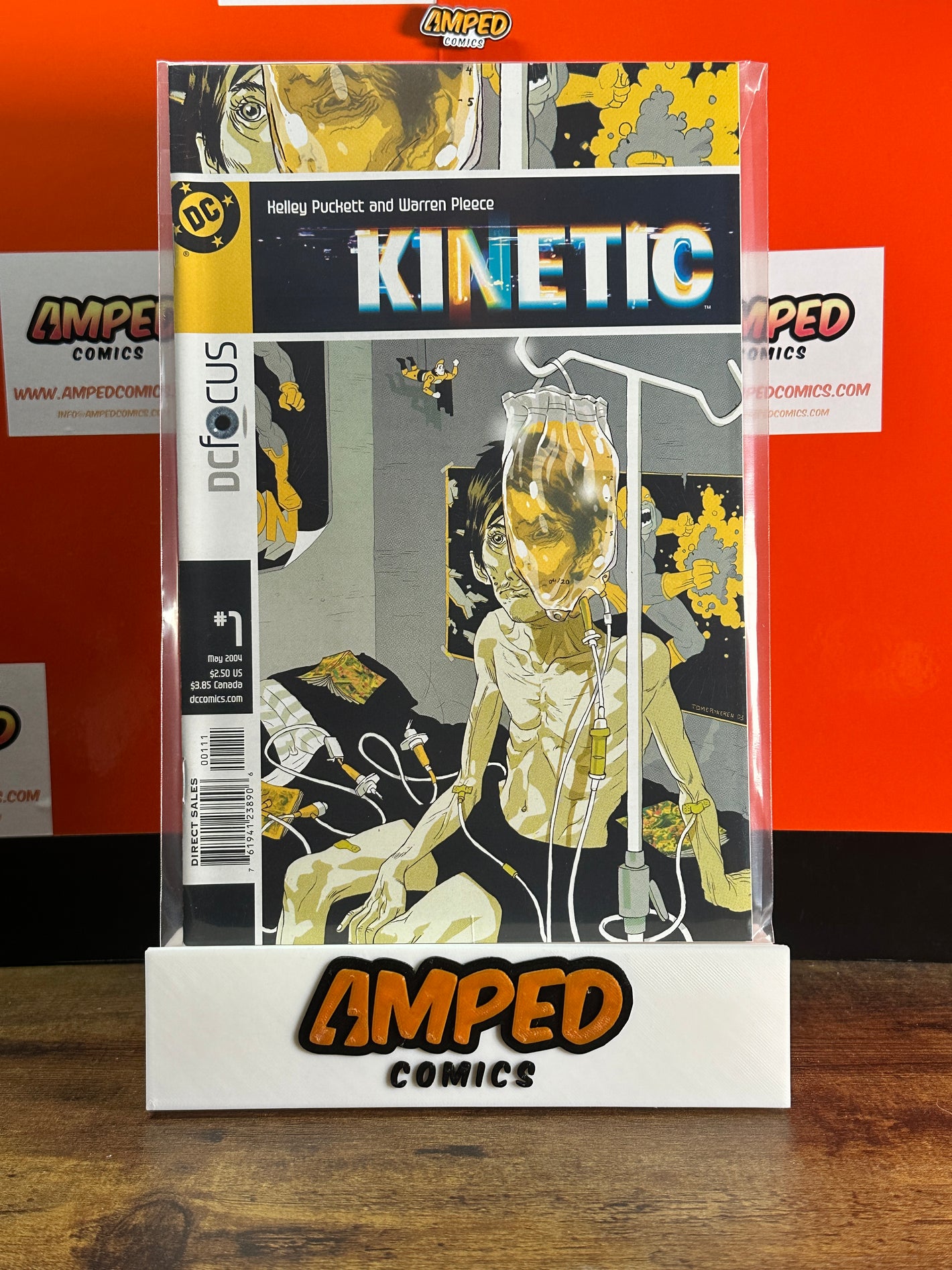 Kinetic 1 DC Comics May 2004 Kelley Puckett Warren Pleece
