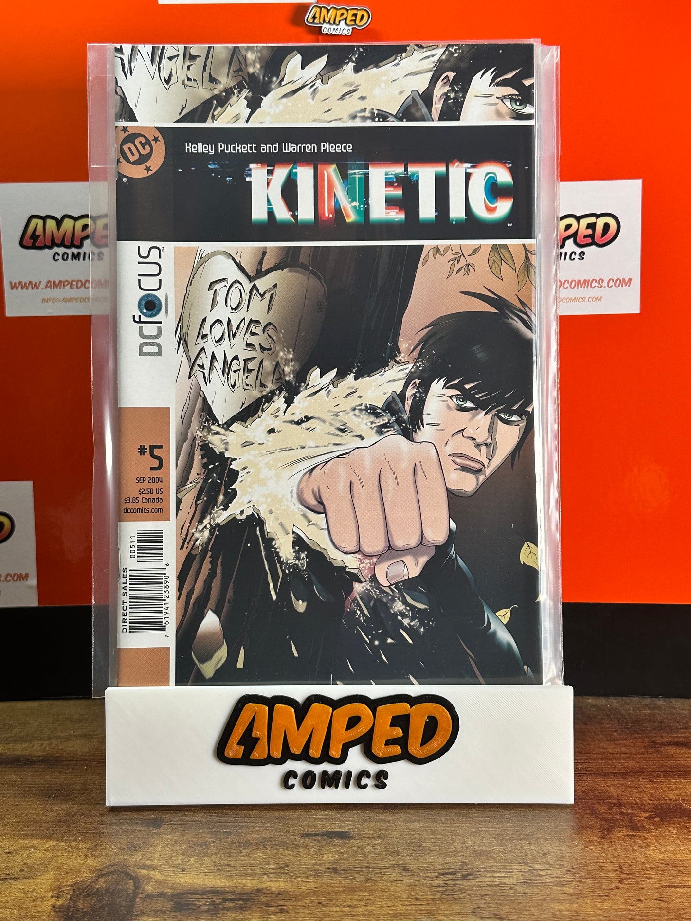 Kinetic 5 DC Comics Sep 2004 by Kelley Puckett Warren Pleece