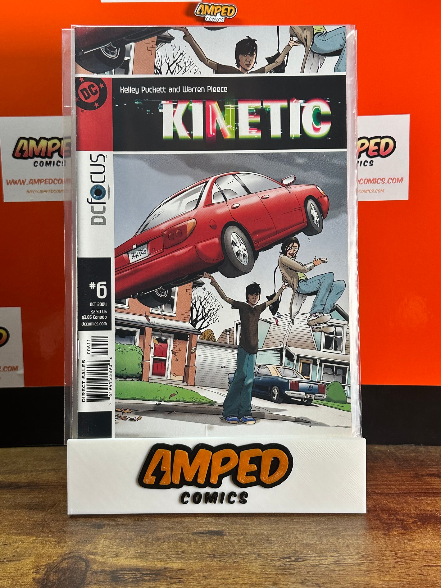 Kinetic 6 DC Comics Oct 2004 by Kelley Puckett Warren Pleece