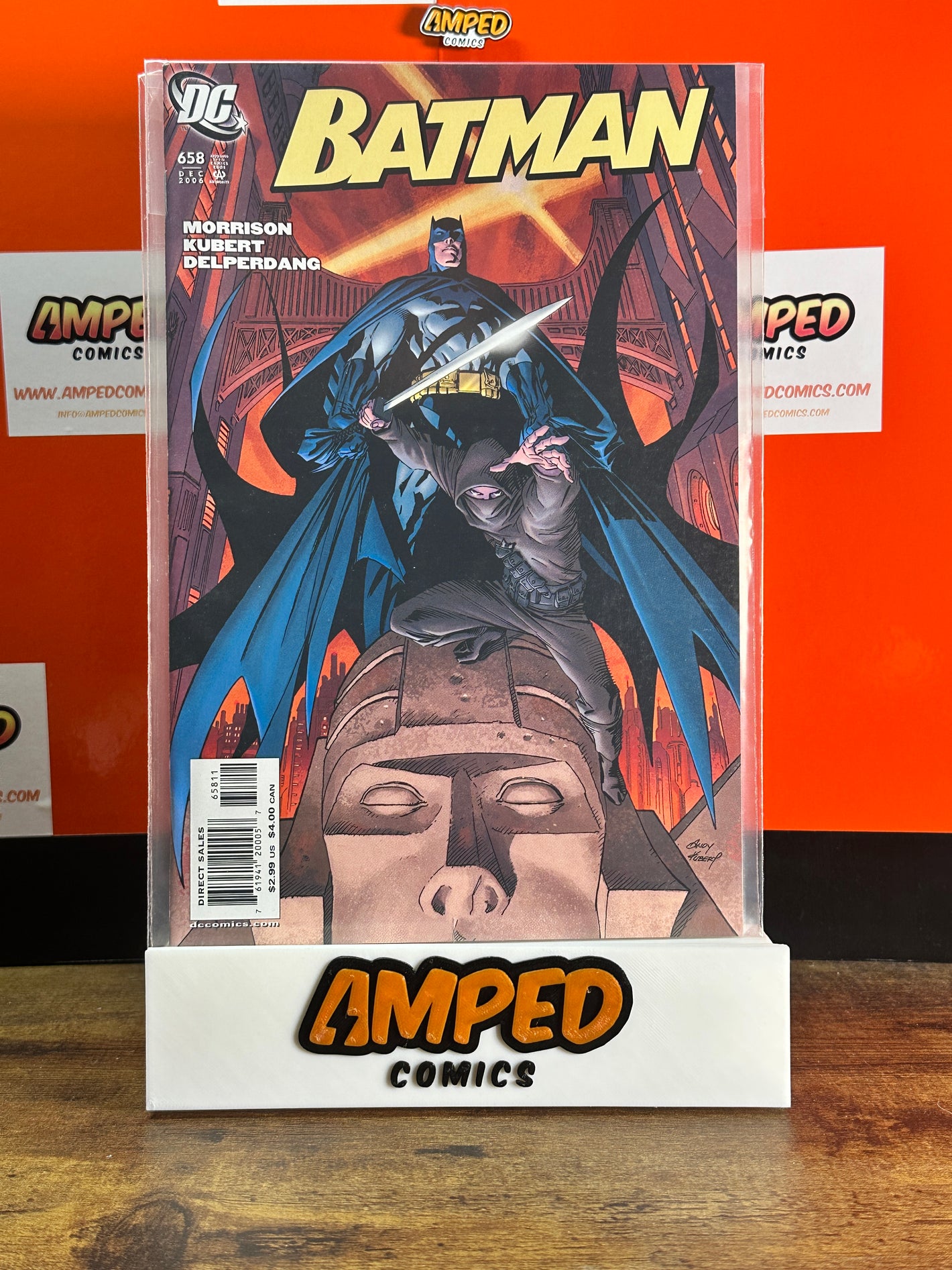 Batman 658 DC Comics 2006 Morrison Kubert Delperdang