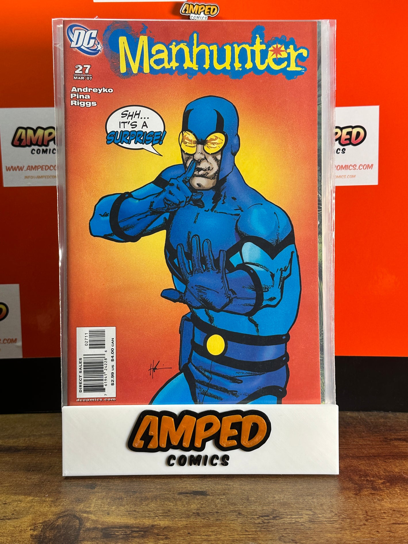 Manhunter 27 (Mar 2007, DC Comics) - Blue Beetle Cover