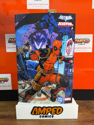 BATMAN DEADPOOL #1 (ONE SHOT) CVR K JIM LEE BATMAN WOLVERINE CARD STOCK VAR