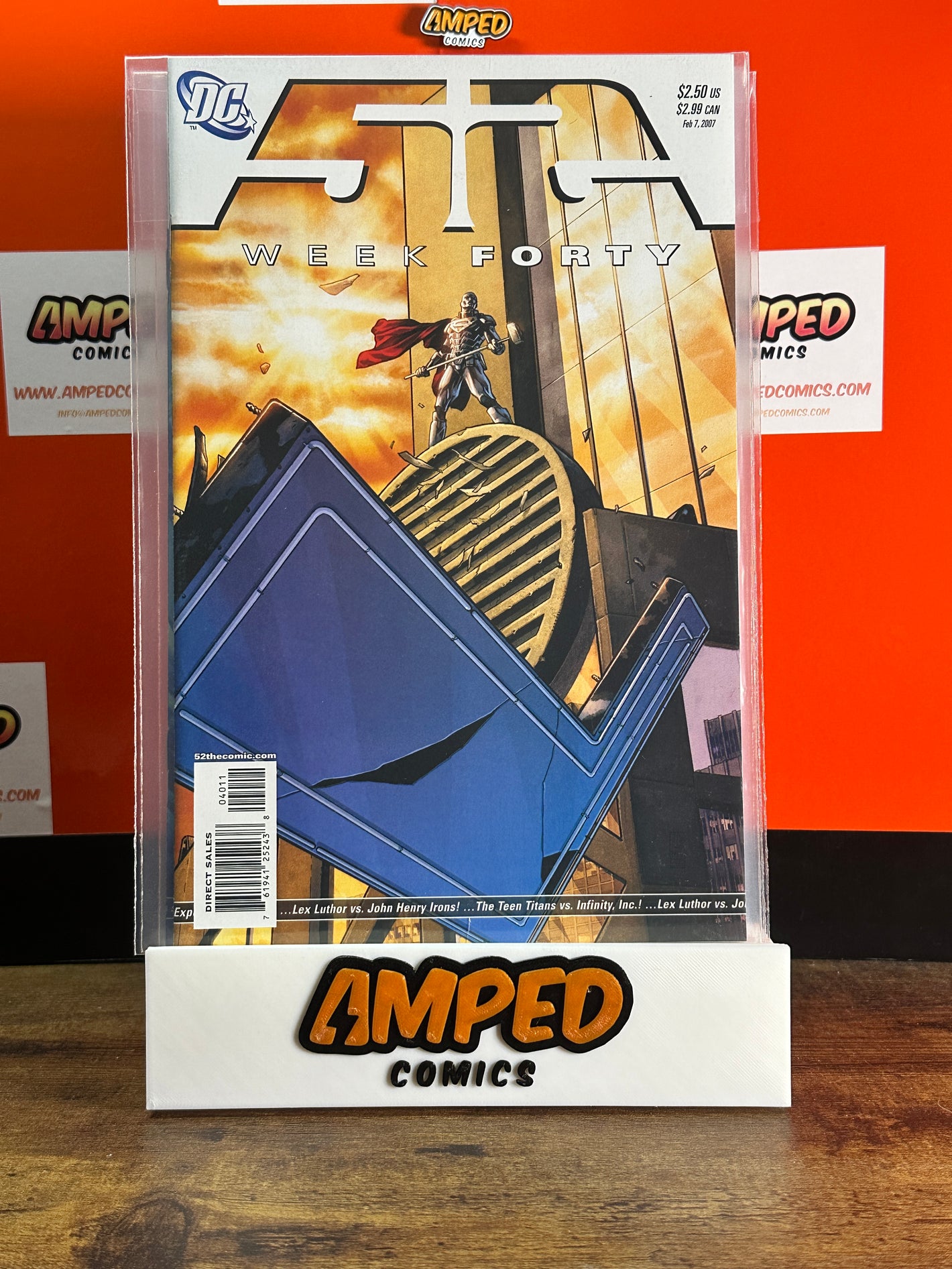 52 Week Forty 40 DC Comics 2007 Superman Cover