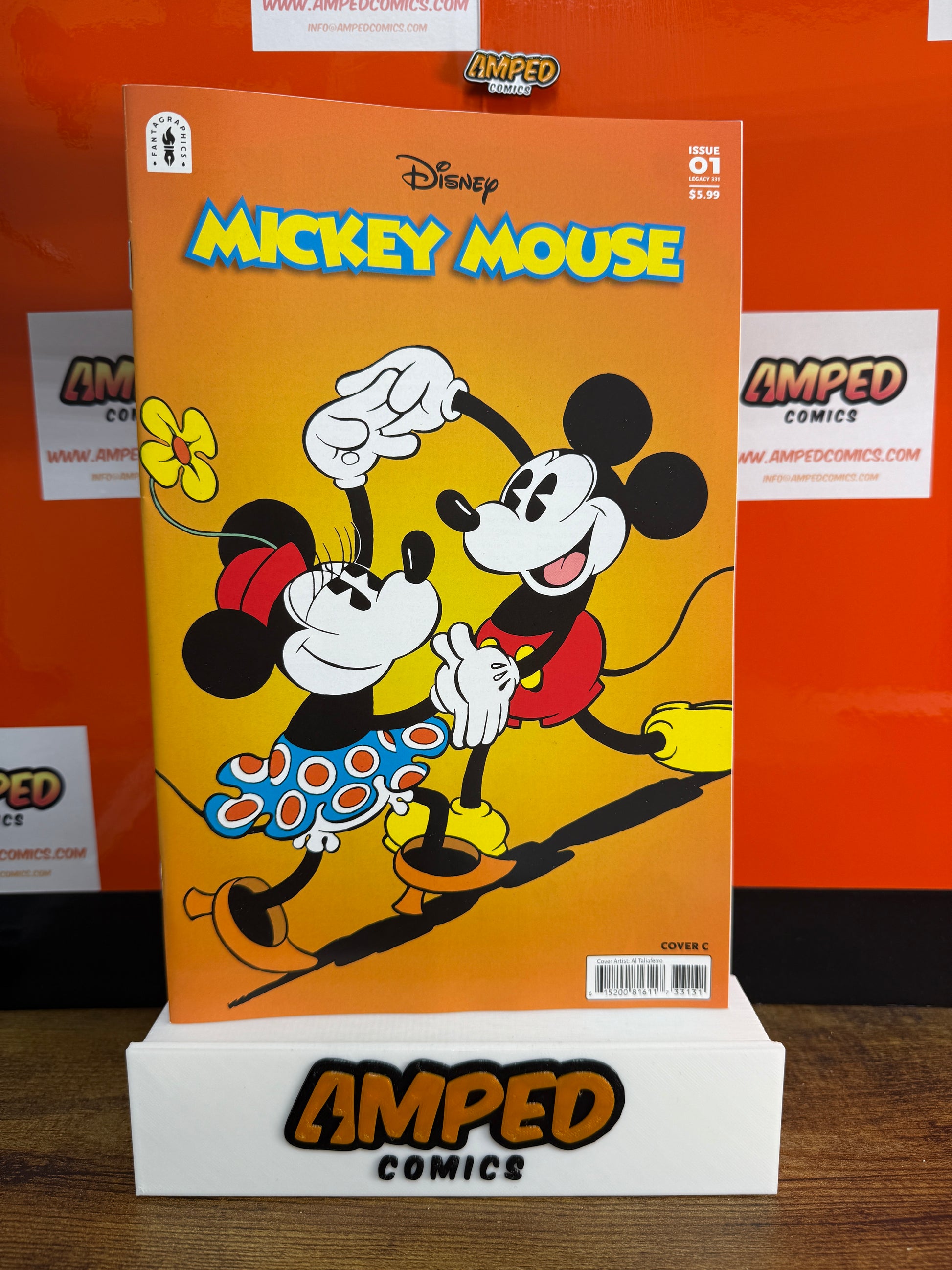 MICKEY MOUSE THE PHANTOM BLOTS DOUBLE REVENGE #1 CVR C AL TALIAFERRO VAR