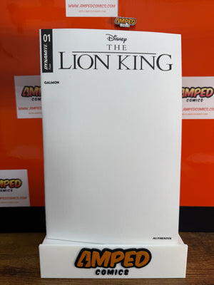 Disney The Lion King 1 Dynamite Authentix BLANK Variant