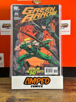 Green Arrow 69 (Feb 2007, DC Comics) Batman Appearance