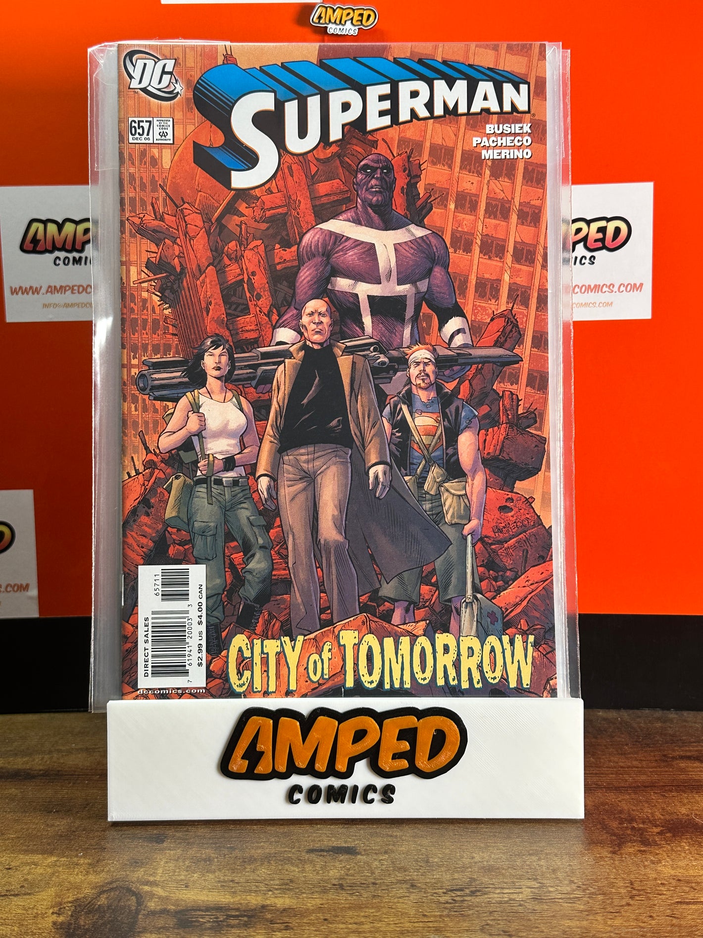 Superman 657 DC Comics 2006 City of Tomorrow
