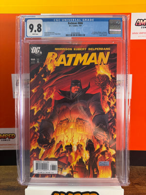 Batman 666 CGC 9.8 DC Comics 2007