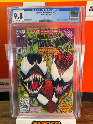 Amazing Spider-Man 363 CGC 9.8 Marvel Comics June 1992
